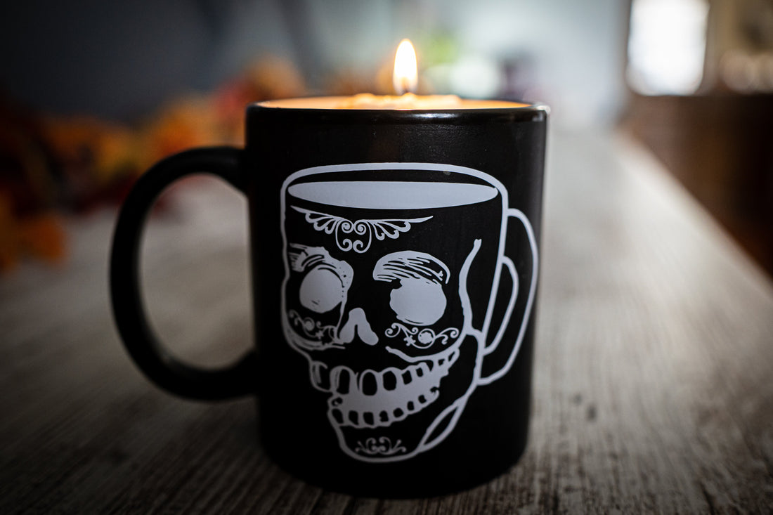 Upcycled Coffee Grounds: DIY Coffee Candles