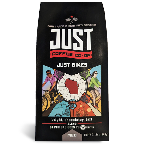 Image Of Just Bikes Coffee Bag