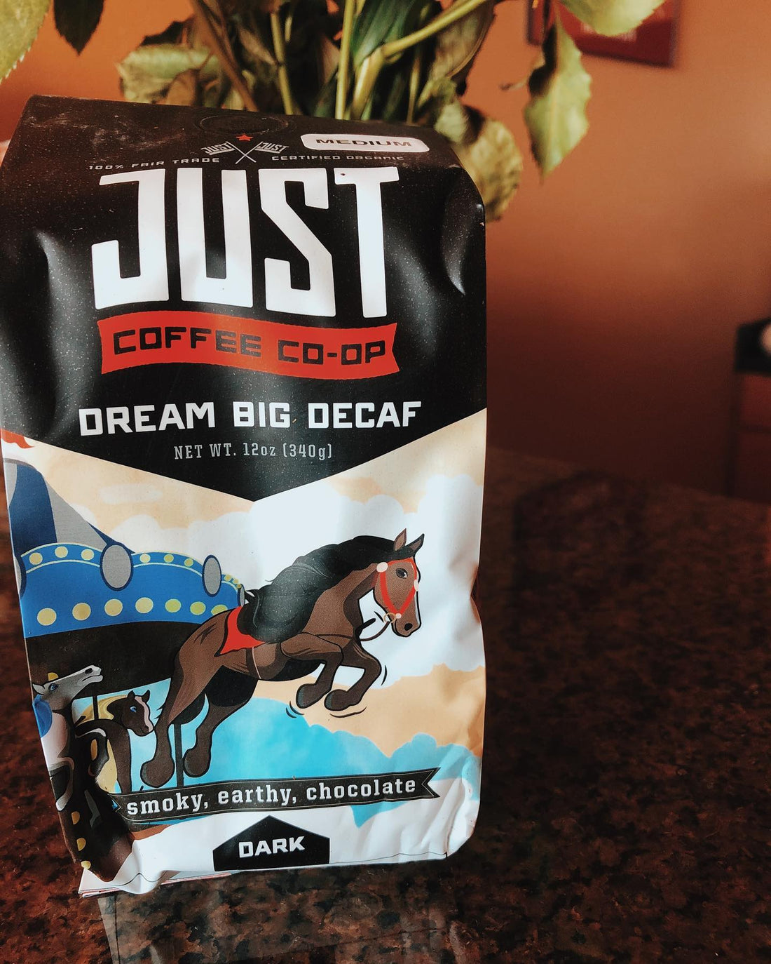 Image of Dream Big Decaf fundraising coffee